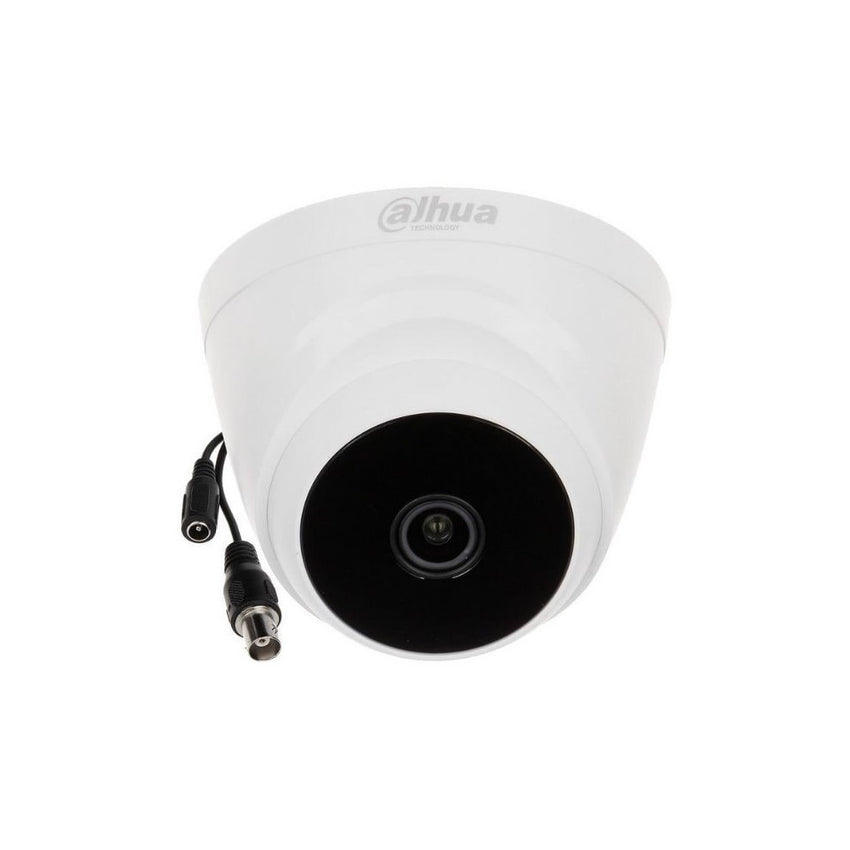 Camara Dahua Domo, 4MP, Lente fijo 3,6mm, 4en1 (CVI/TVI/AHD/CVBS), DWDR, Smart IR20m, IP67, 12VDC.