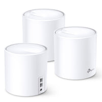 Router TPLINK Sistema Mesch Deco 3 Nodos AX1800 Sistema Wi-FI Completo en malla Tecnología Wi-Fi 6