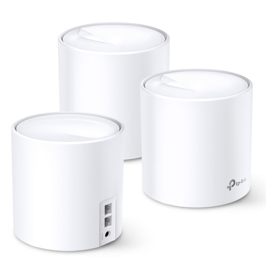Router TPLINK Sistema Mesch Deco 3 Nodos AX1800 Sistema Wi-FI Completo en malla Tecnología Wi-Fi 6