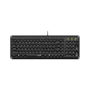 Teclado GENIUS SlimStar Q200 USB Alambrico COLOR Negro