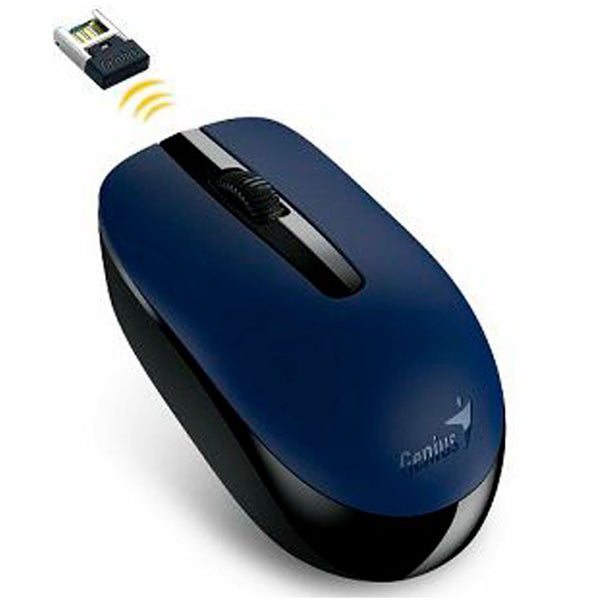 Mouse GENIUS NX-7007 PC O NB Inalámbrico 2.4 Optico COLOR Azul