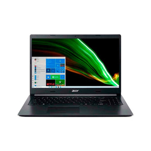 Computador Portátil Acer pantalla de 15,6” FHD, procesador ADM Ryzen 3, 4GB RAM/256GB SSD, Windows 10 Home color Black