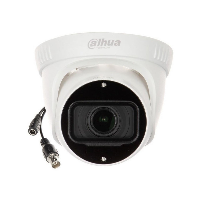Camara Dahua Domo,2MP, Lente varifocal 2,7mm-12mm, 4en1 (CVI/TVI/AHD/CVBS), plastico, Smart IR40m, IP67, 12VDC.