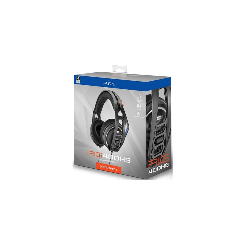 Audífonos Gaming alambricos de diadema con micrófono,NACON PLANTRO-RIG400HSW, Color Blanco, Plug 3.5mm