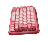 TECLADO INALAMBRICO POP ROSADO