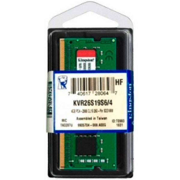 Memoria Ram Kingston para Portátil 4GB DDR4 2666MHz