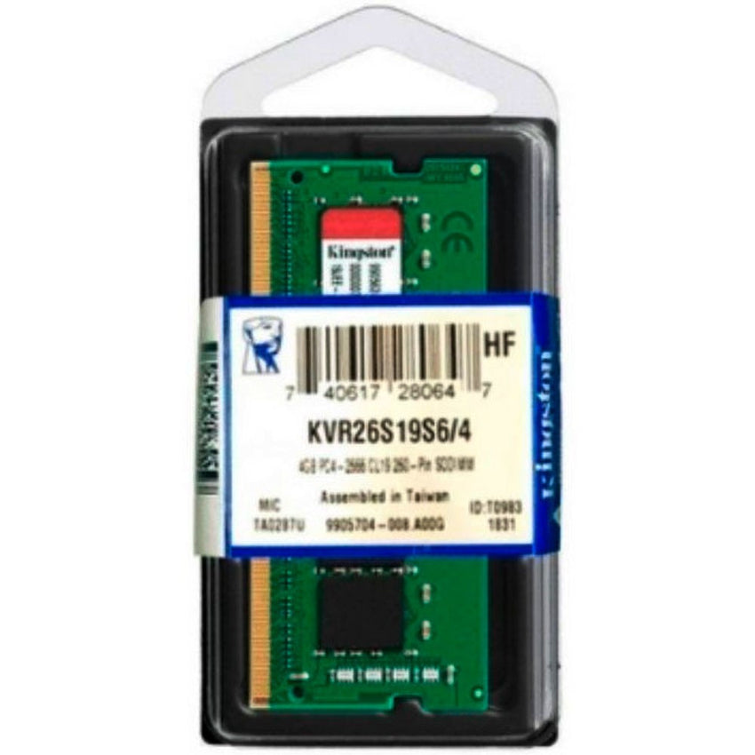 Memoria Ram Kingston para Portátil 4GB DDR4 2666MHz