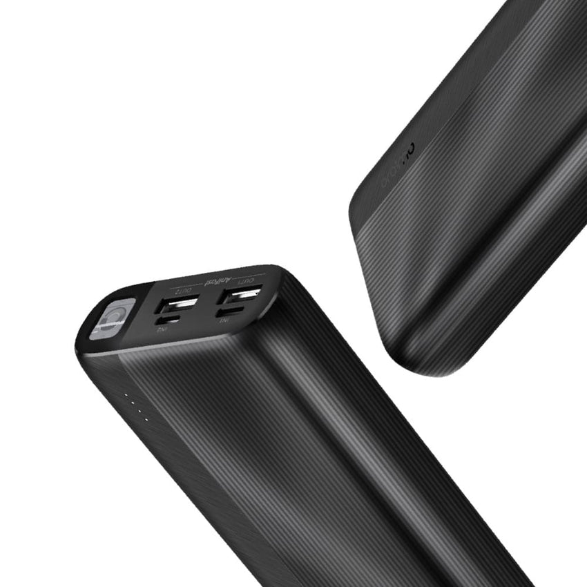 Power Bank Oraimo Cargador Pórtatil Batería 20000mah Traveler 4 Negro
