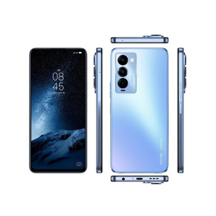Celular TECNO Camon 18 Premier 256GB COLOR Azul Claro