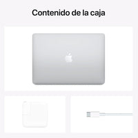 MacBook Air de 13 pulgadas: Chip M1 de Apple con CPU de ocho núcleos y GPU de siete núcleos, 256 GB SSD - Plata