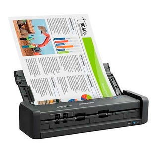 Escáner WorkForce ES-300W inalámbrico dúplex portátil para documentos Negro