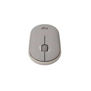Pop Mouse LOGITECH Inalambrico With Emoji COLOR Almendra