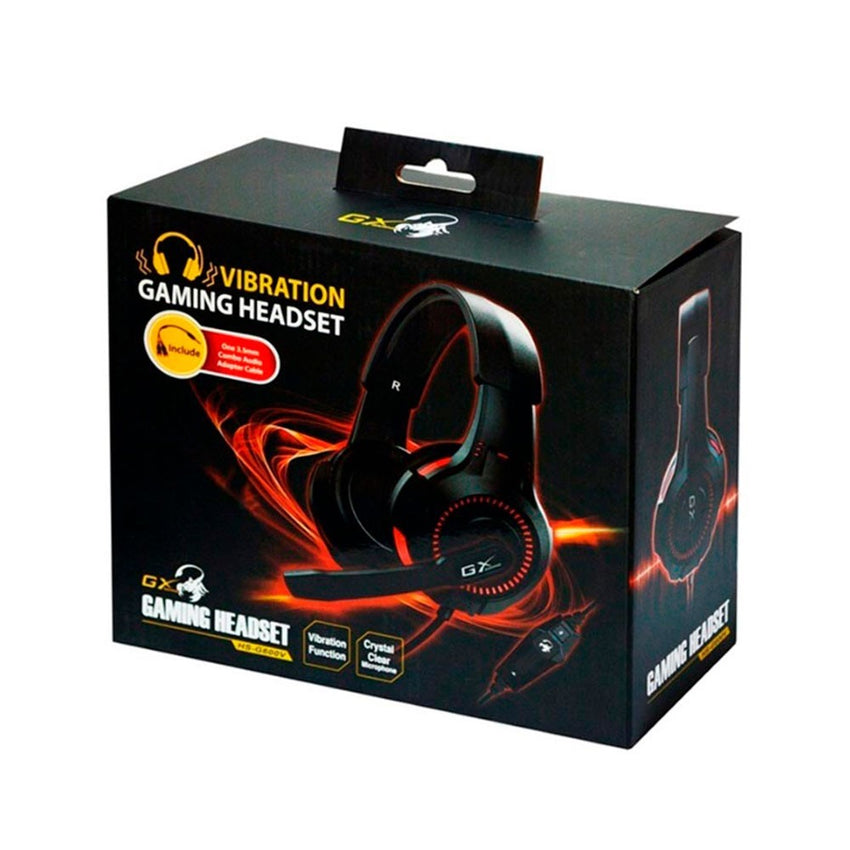 Audifono Diadema Gamer Genius HS-G600V Plug 3.5mm Negro
