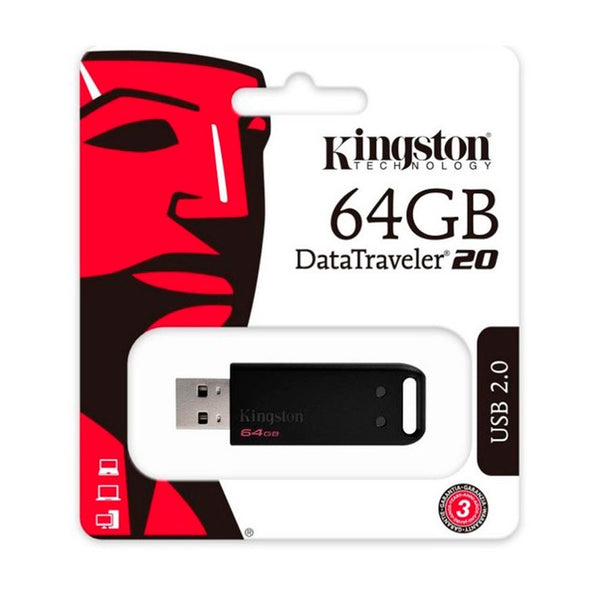 Memoria Kingston 64GB USB 2.0 DataTraveler 20