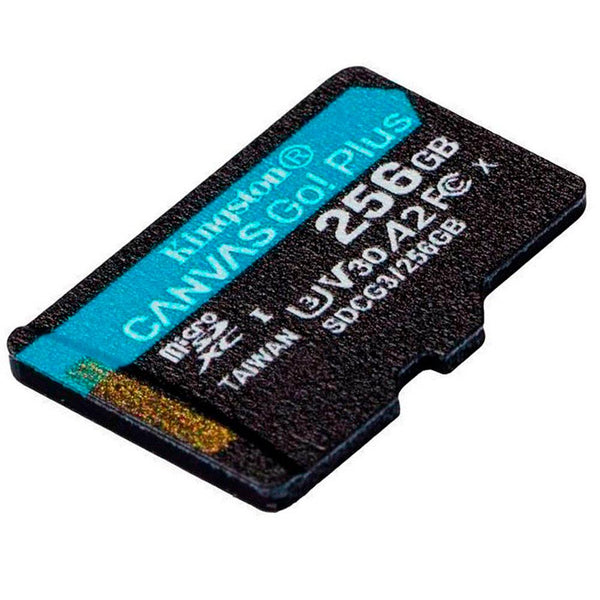 Memoria Kingston Micro sd  Canvas Go Plus 170R A2 U3 V30 Card + ADP 256GB