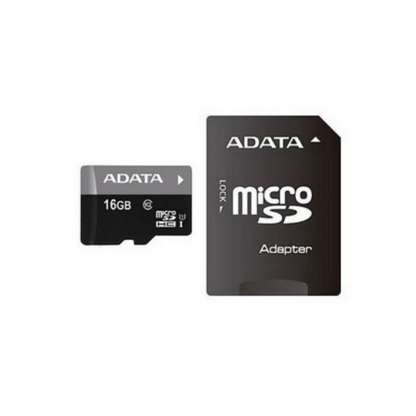 Tarjeta de memoria Adata Premier con adaptador SD 16GB