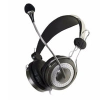 Audífono Diadema GENIUS HS-04SU 2 Plug 3.5mm COLOR Gris