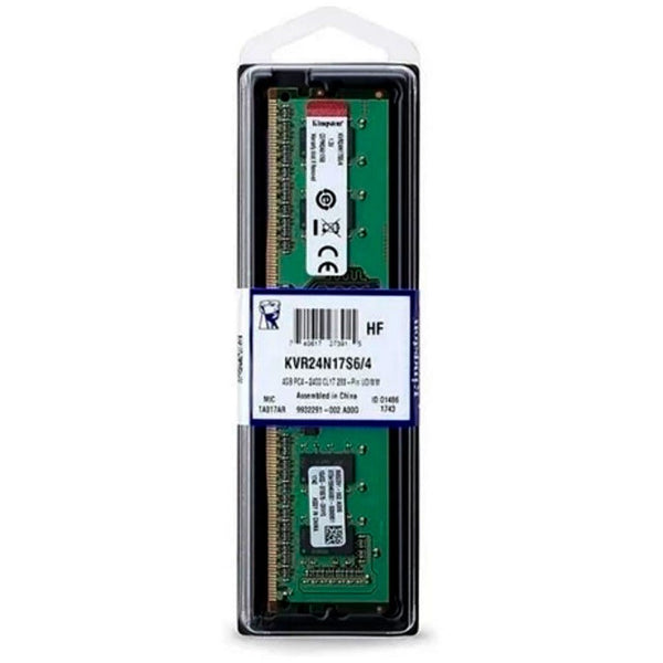 Memoria RAM ValueRAM color Verde 4GB 1 Kingston