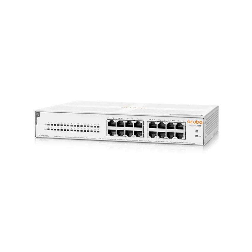 Switch ARUBA Instant On 1430 16G Class4 PoE 124W Switch