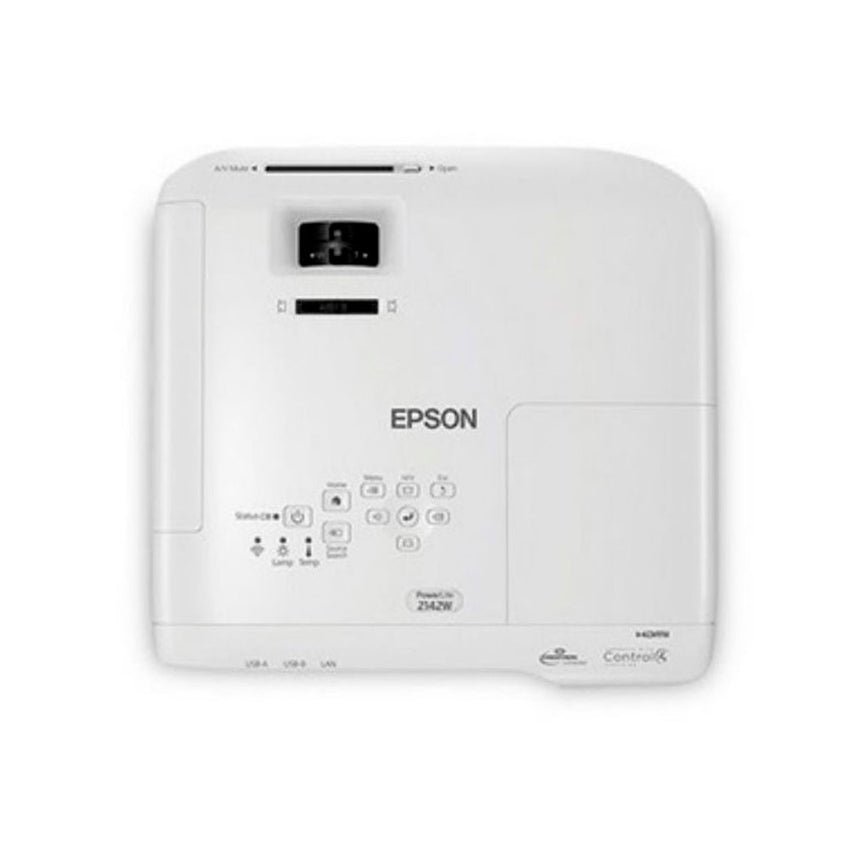 Video Proyector Epson PowerLite 2142W//Tecnología: 3LCD/ (4.200 lumens en Blanco y Color - Resolución WXGA) 1280 x 800 HDMI