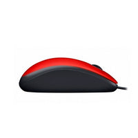 Mouse Alambrico M110 Silent Logitech Optico Rojo