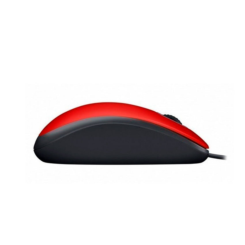 Mouse Alambrico M110 Silent Logitech Optico Rojo
