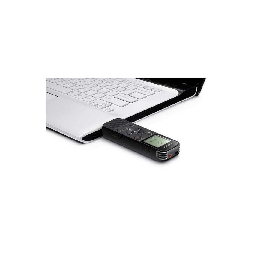 Grabador Sony de voz digital con USB integrado, 4GB de memoria,  batería AAAx2
