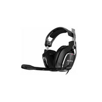 DIADEMA ASTRO A40 TR+MIXAMP M80 Gaming Alámbrica Plug3.5mm/USB Compatible PS4/PC Micrófono Cancela ruido Aislamiento de Ruido Garantía 1Año-NEGRA-SILVER