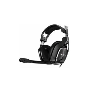 DIADEMA ASTRO A40 TR+MIXAMP M80 Gaming Alámbrica Plug3.5mm/USB Compatible PS4/PC Micrófono Cancela ruido Aislamiento de Ruido Garantía 1Año-NEGRA-SILVER