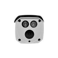 Camara Dahua Bullet, 2MP, Lente fijo 3,6mm, 4en1 (CVI/TVI/AHD/CVBS), Metalica, DWDR, Smart IR80m, IP67, 12VDC.
