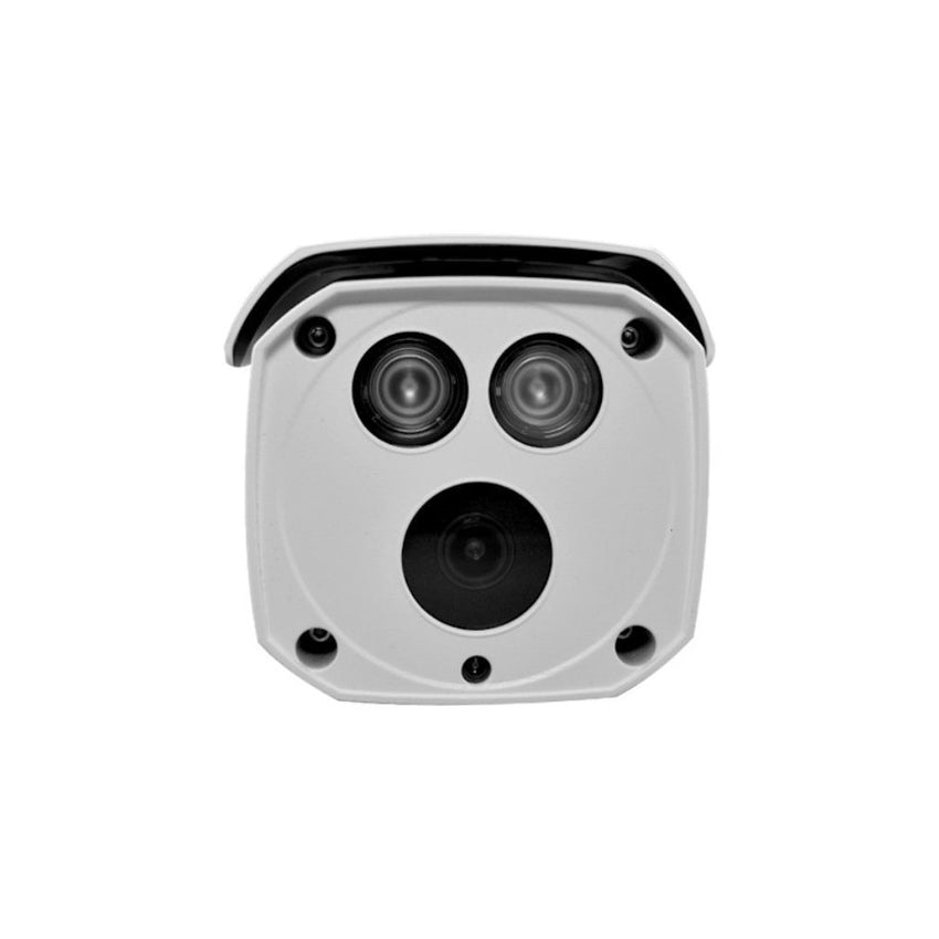 Camara Dahua Bullet, 2MP, Lente fijo 3,6mm, 4en1 (CVI/TVI/AHD/CVBS), Metalica, DWDR, Smart IR80m, IP67, 12VDC.