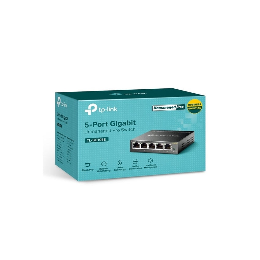 Switch TP-LINK Inteligente Sencillo Gigabit de 5 Puertos