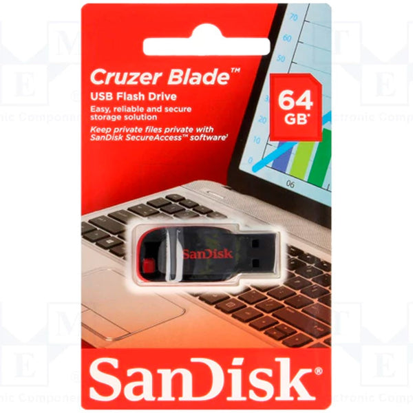 Memoria USB SanDisk Cruzer Blade 2.0 64GB