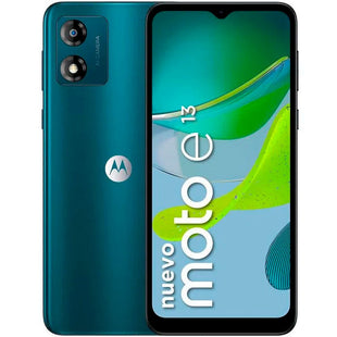 Celular Motorola E13 RAM 2GB ROM 64GB Verde Aurora