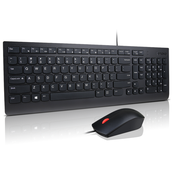 Combo Teclado y mouse Lenovo Essential con Cable (LA Español 171)