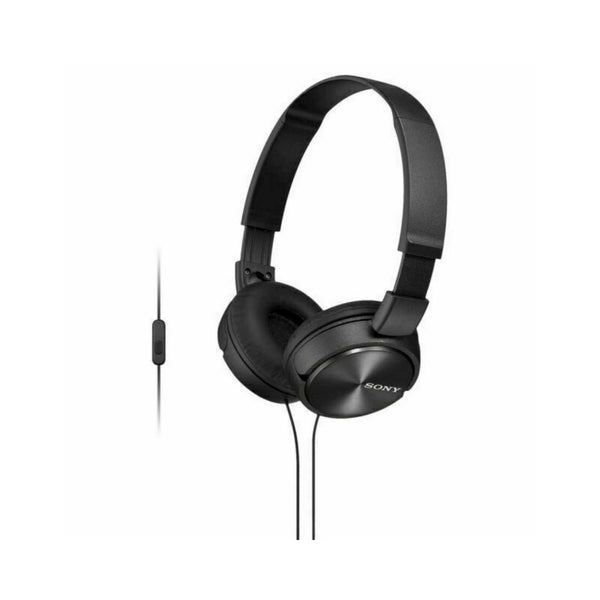 Audífonos de Diadema Sony MDR-ZX310AP color Negro diseño plegable micrófono integrado de alta calidad