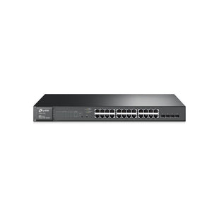 Switch TPLINK administrable 28 puertos 10/100/1000  L2+ (Capa 3 Lite) 4 SFP