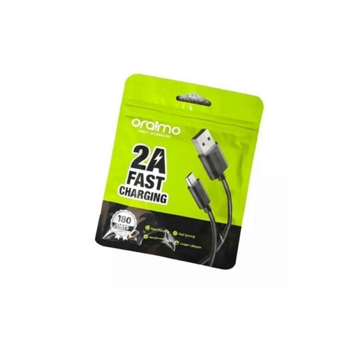 Cable de Datos Oraimo Duraline 2 Micro USB 1 Metro Negro