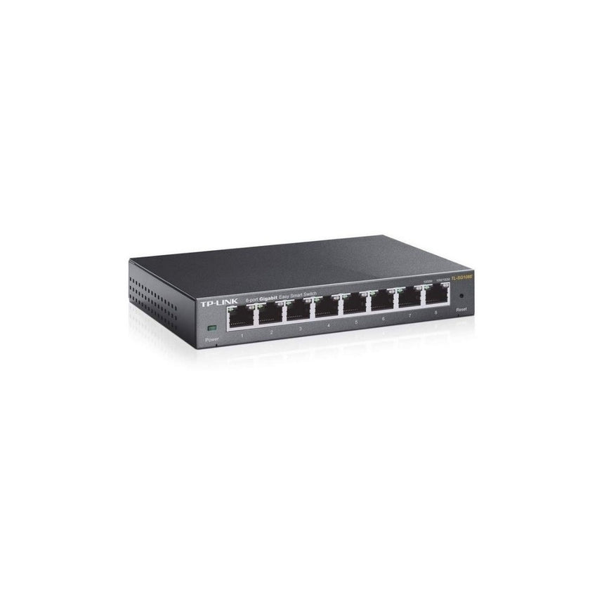 SwitchTP-LINK  denteligente Sencillo  8 puertos Gigabit