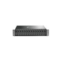 Chasis TP-LINK para montaje en rack de 14 bahías