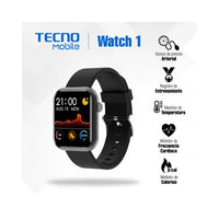 TECNO Watch 1 Dark Chrome