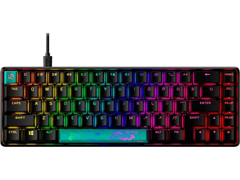 Teclado Gaming HYPERX COLOR Negro