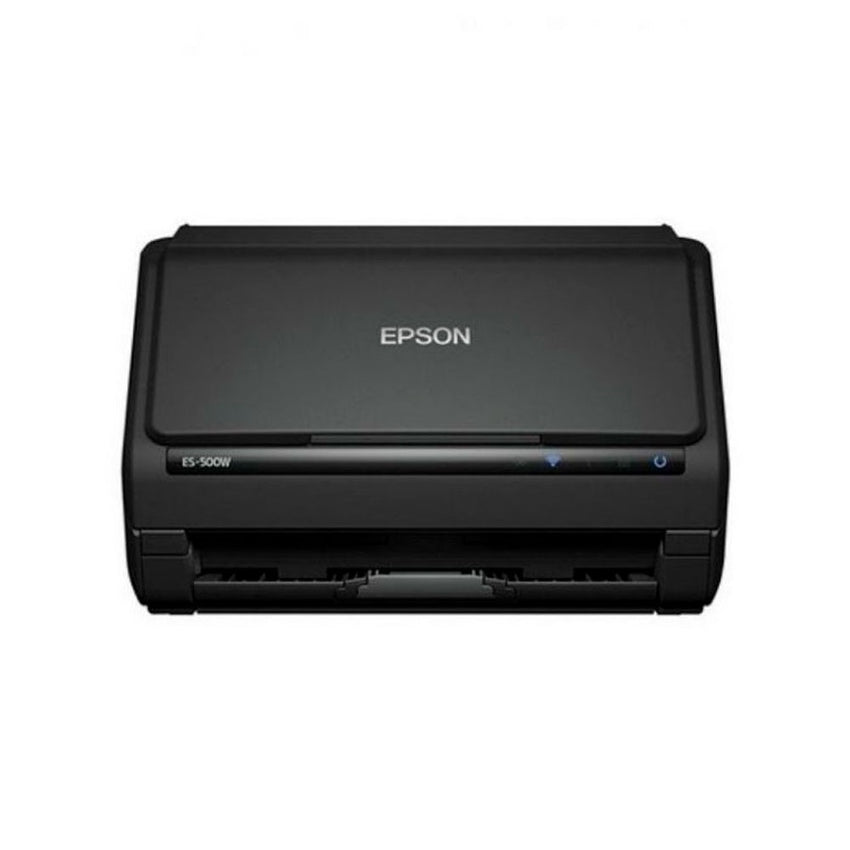 Escáner Epson WorkForce ES-500W vertical con WiFi Blanco