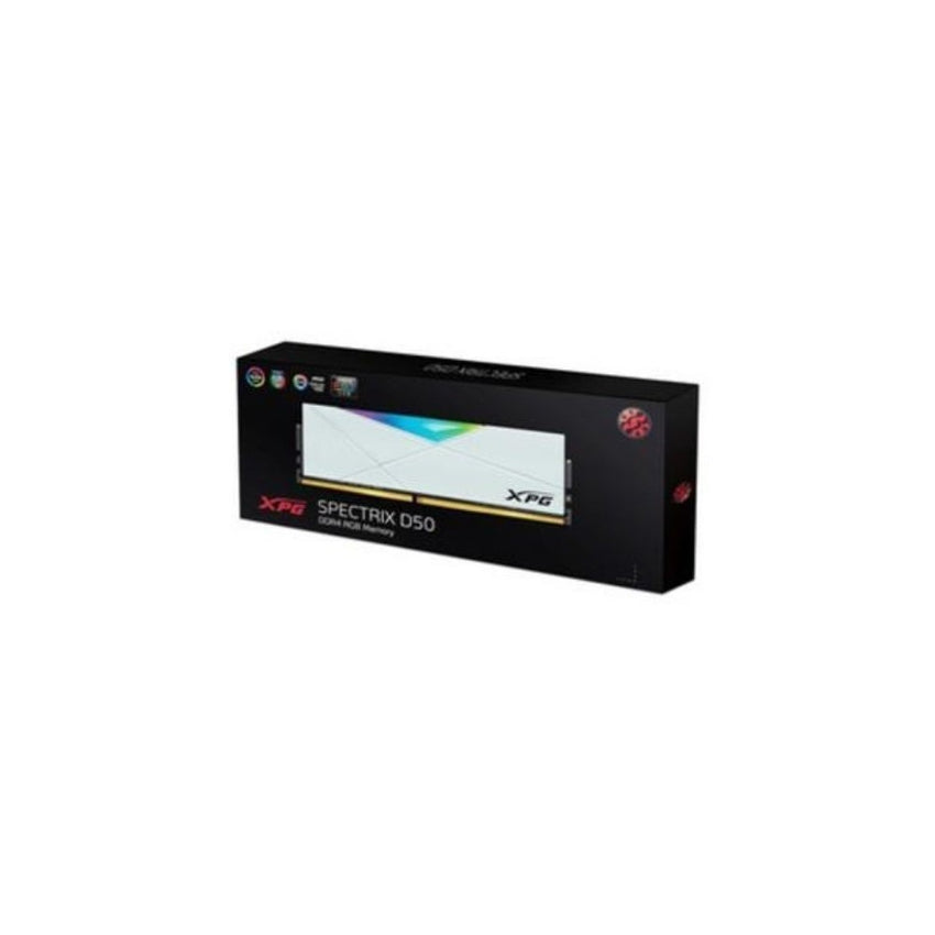 Memoria gamer XPG by ADATA SPECTRIX D50 DDR4 16GB 3.200 MHz / Blanca