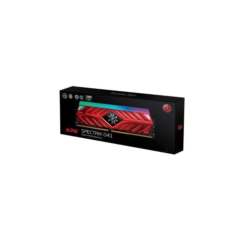 Memoria gamer XPG by ADATA SPECTRIX D41 DDR4 16GB 3.200 MHz / Roja