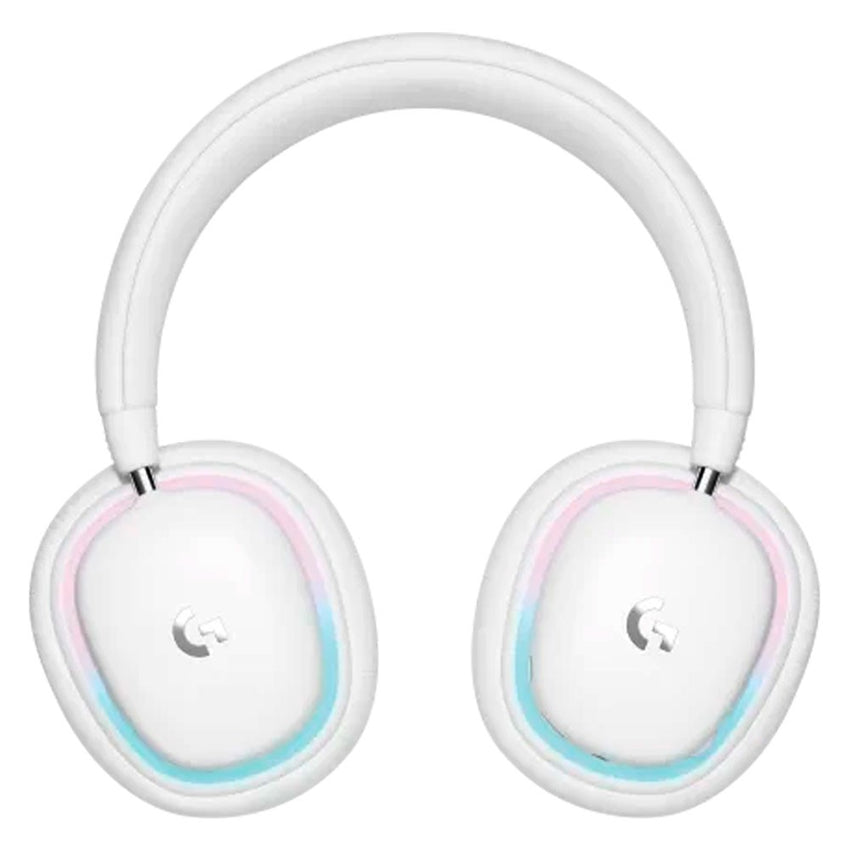 Diadema Logitech G735 inalámbrica blanca