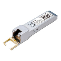 Módulo 10G BASE-T RJ45 SFP+SPEC: Transceiver de cobre RJ45 de 10Gbps, Plug and Play con ranura SFP+, soporta DDM (temperatura y voltaje), hasta 30 m de distancia (Cat6a o superior)