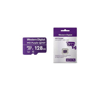 Tarjeta microSD Western Digital Purple 128GB para cámaras de seguridad  grabación 24/7