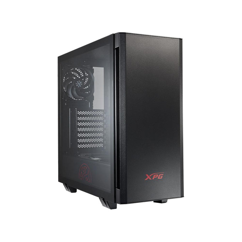 XPG INVADER X BTF, Black, supports motherboards with reverse connector design, ATX Mid Tower,3.5incx3, I/O: USB-Cx1, USBx2 , HD Audiox1, Resetx1, Powerx1, Fan: (4 x 120mm Reversed Fans + 1 x 120mm Regular Fan), 2 Years warranty