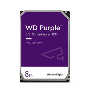 Disco Duro Western Digital PURPLE 8TB 7200RPM SATA 6Gbs Cache 256 MB 3,5in videovigilancia trabajo 24/7